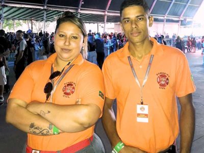 Bombeiros Civis em Evento - Equipe Santana