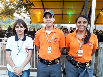 Bombeiros Civis em Evento - Equipe Santana
